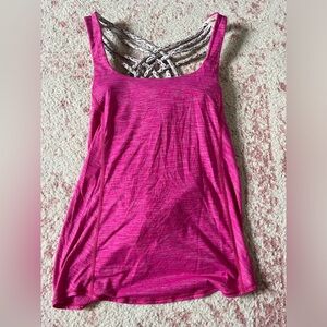 open back lululemon tank top